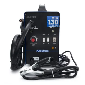 Best Plasmargon Welding 130A INVETER No Air USE Mig ARC Welder Machine DIY Garden 110/220v