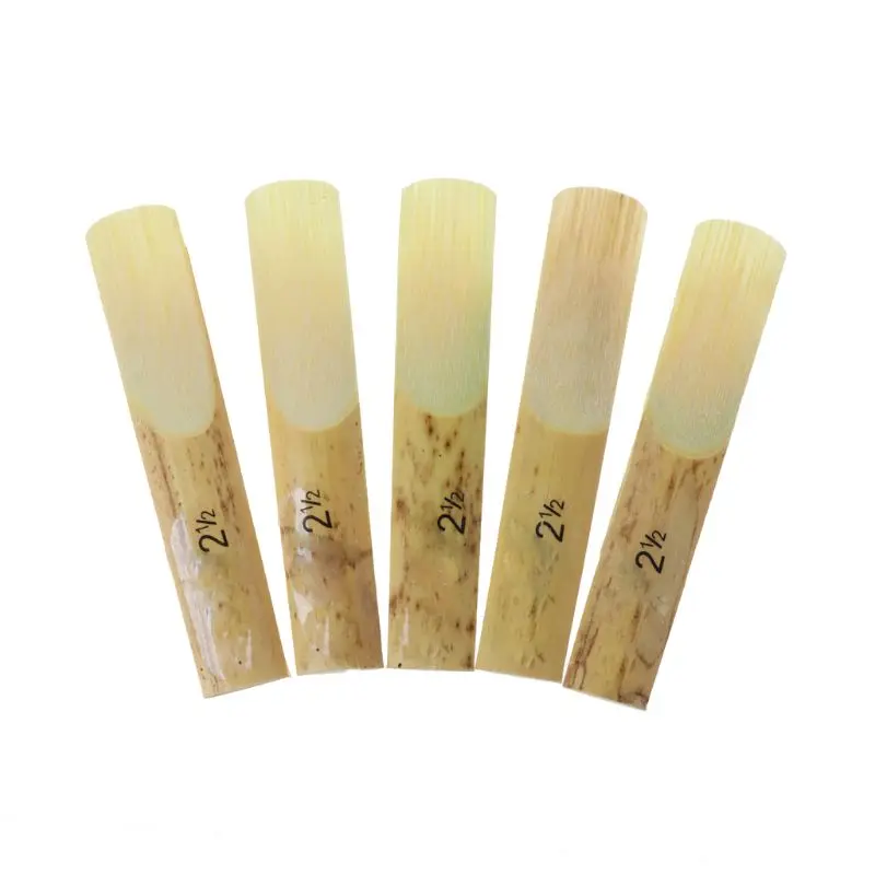 FidgetKute 10pcs Clarinet Reed Strength Reed Bamboo for Clarinet Accessories X8F3 Show One Size