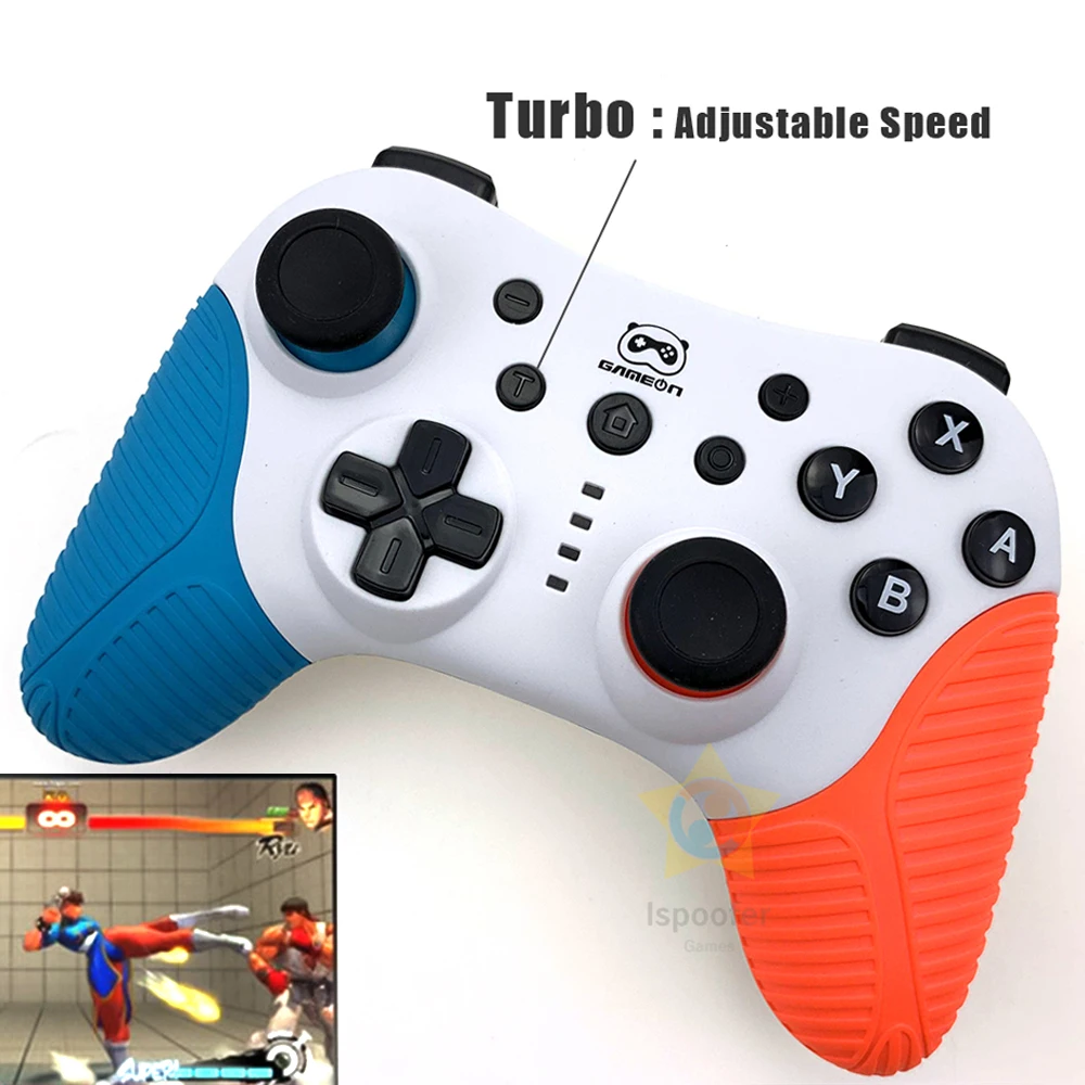 Беспроводной Bluetooth геймпад игровой джойстик контроллер с 6 осевым ручка для