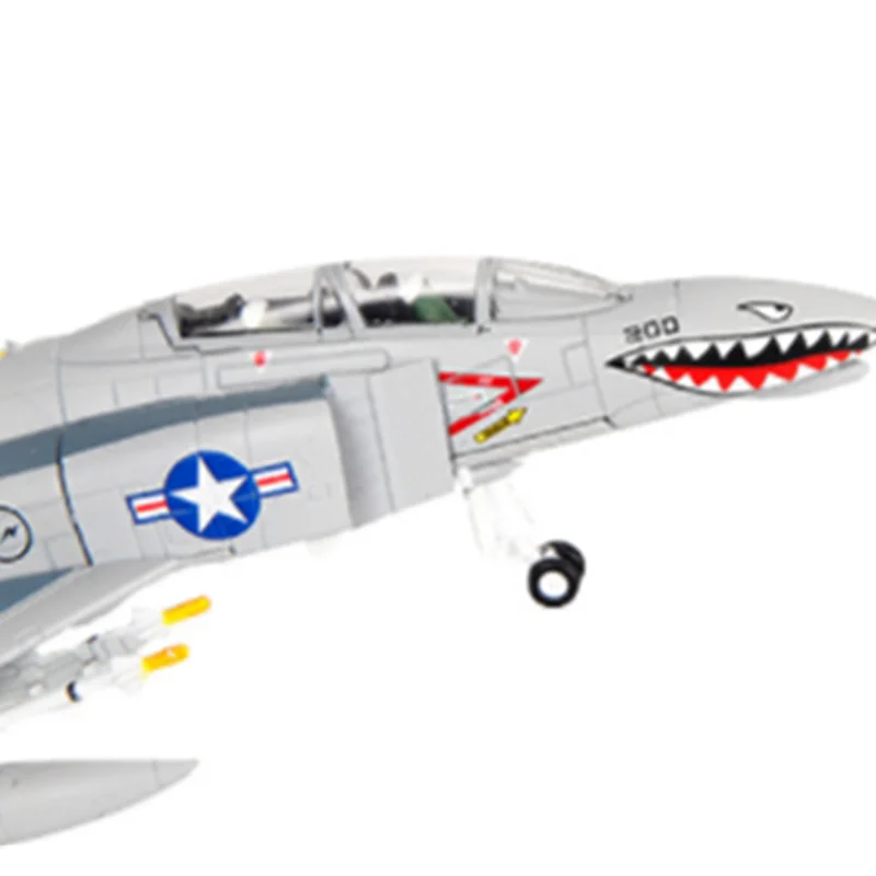 Коллекция 1:100 scal air defense interceptor F4 Fighter Модель литья под давлением сплав самолет дисплей для детей и взрослых