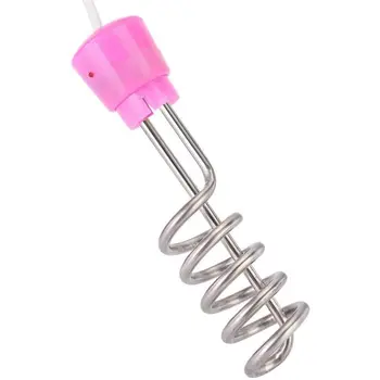 

Auto Power off Spiral Electric Floating Water Heater Portable Heating Element A0NC