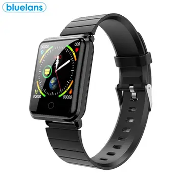 

Universal Temperature Measurement Heart Rate Monitoring Fitness Music 1.3Inch TFT Color Screen Smart Bracelet For Android Ios