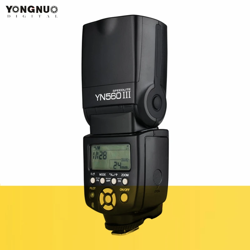 YN560III YONGNUO YN560III YN560IV YN560 III Беспроводная вспышка Speedlite Speedlight для камеры Canon Nikon Olympus Panasonic Pentax - Цвет: YN560III