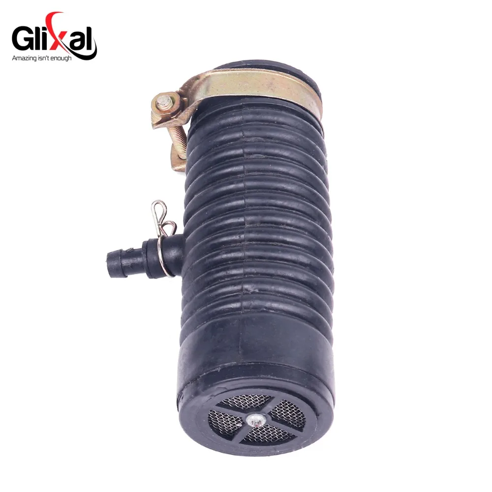 Glixal Long Intake Breather Tube air filter motorcycle air filter for GY6 49cc 50cc 80cc 100cc 4-stroke QMB139 139QMB Engine Air Filters Air Box