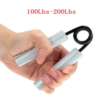 

100-200 Pounds Aluminum Handle Alloy Metal Gripper Handle A-shaped Heavy Weight Fitness Training Device muscle grip training