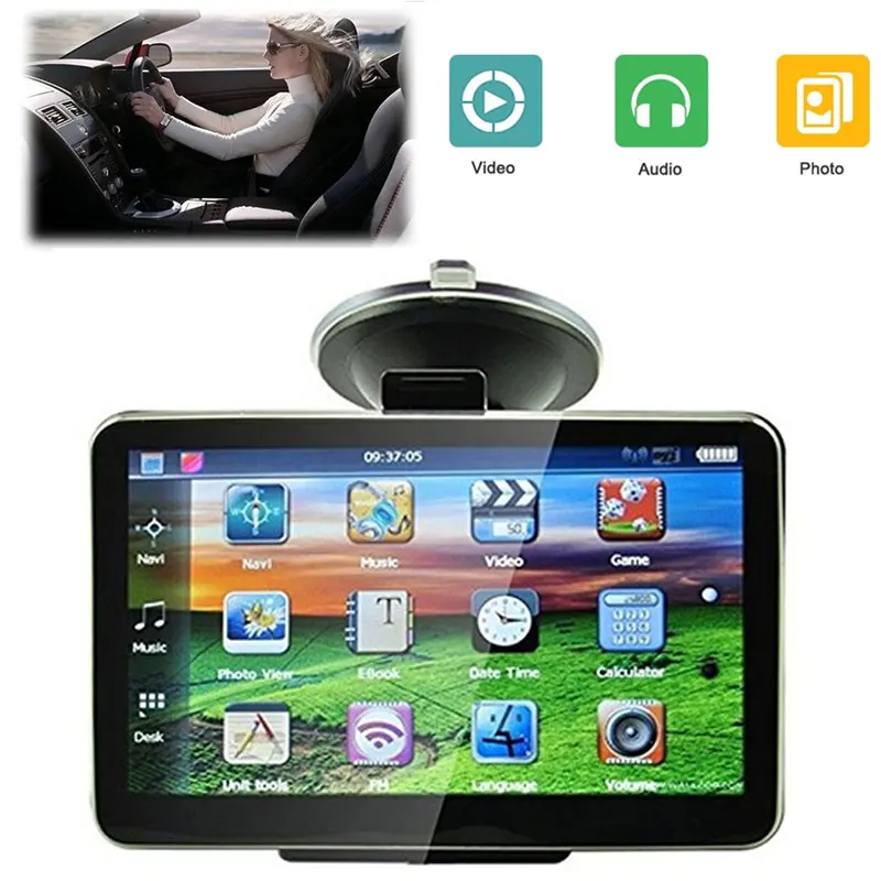  Vehemo WinCE 60 Motor Navigation Player Stereo Auto GPS Navigator Premium MP4 Player Hände-Freies A
