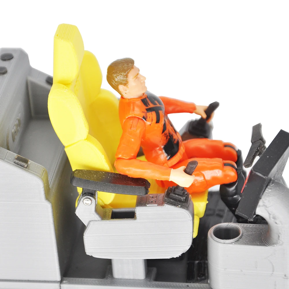 1/14 ワーカーシミュレーションアクションフィギュアドライバー