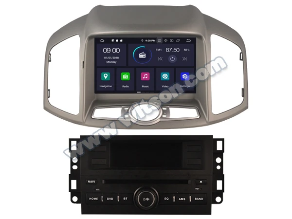 " Android 9,0 OS автомобильный DVD Мультимедиа Навигация gps радио для Chevrolet Captiva/Holden Captiva 2011- с 4 Гб ram 64 Гб rom