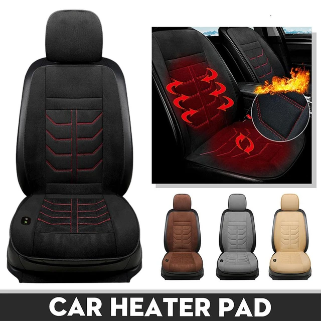 12V Car Seat Heater Electric Heated Car Heating Cushion Winter Seat Warmer  Cover Car Accessories Winter Auto Seat Heating Pad - AliExpress