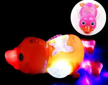 

1pc Electric Projection Will Move Small Yellow Duck Children's Electric Universal Toys 1-3 Years Old Children Toys for Children