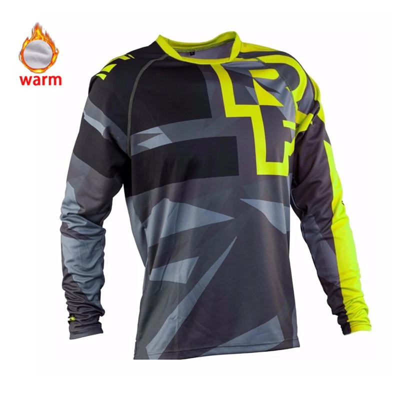 SPTGRVO LairschDan новая зимняя rmotocross Джерси enduro рубашка mtb Гонки Спортивная Горные Джерси внедорожный велосипед Джерси mx для мужчин - Цвет: 02
