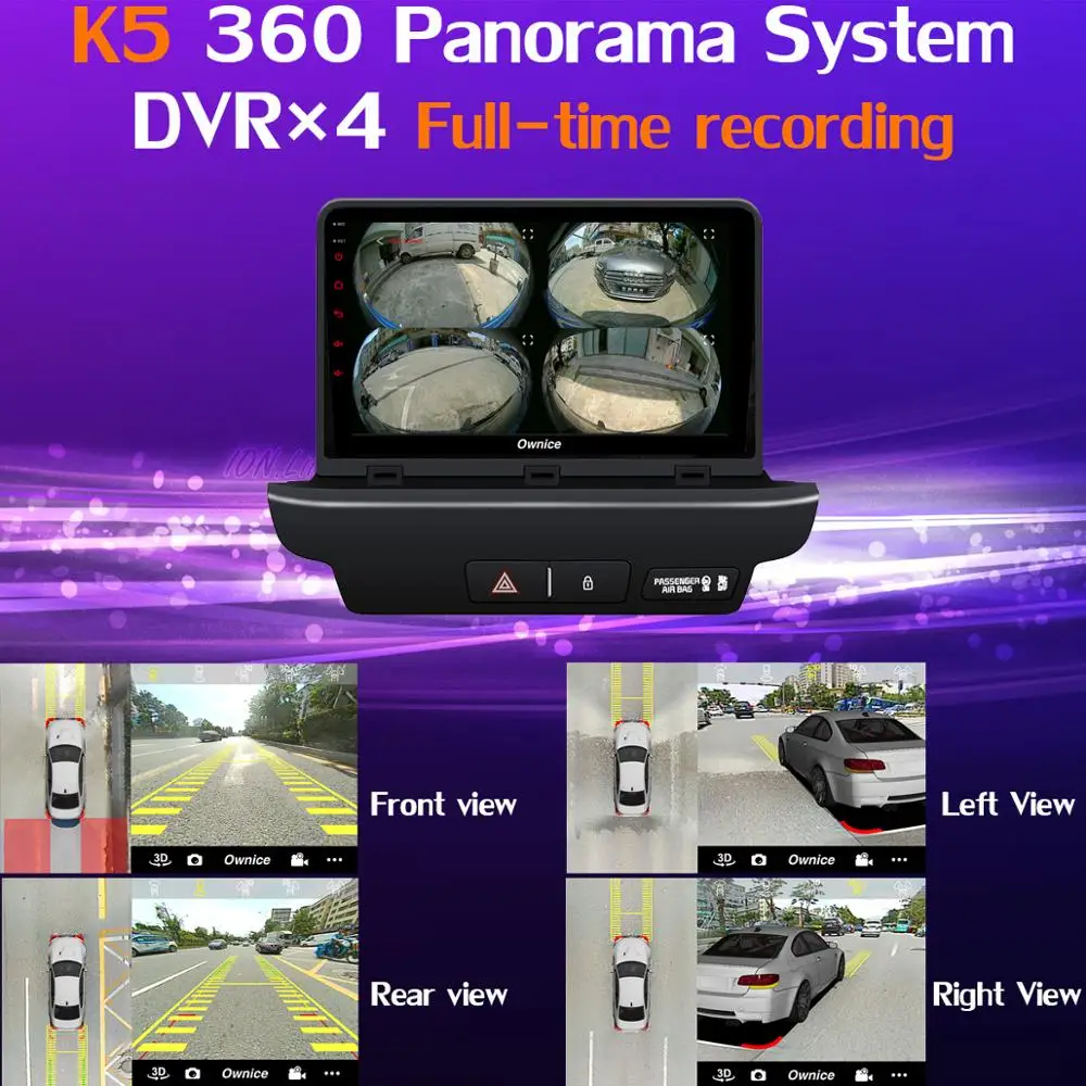 Discount 360°Panoramic Android 9.0 4G+64G Car DVD Multimedia For Kia CEED 2018 2019 GPS Navigation Radio SPDIF DSP CarPlay Auto Head Unit 3