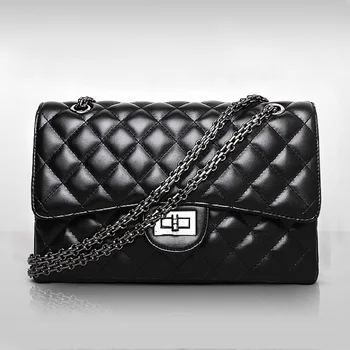 

Classical Bags Women Messenger Bag PU Leather Shoulder Flap Bags Diamond Lattice Crossbody Bags For Women Ladies Chain Clutch