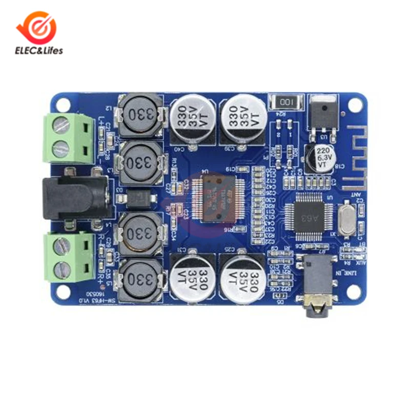 12V 24V TDA7492P Bluetooth 4,0 Мощность модуль усилителя 2*25 Вт Динамик аудио приемник bluetooth усилитель доска с AUX Интерфейс