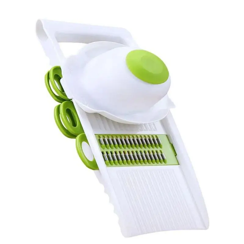 

6pcs/set Manual Potato Slicer Vegetable Fruit Cutter Stainless Steel Mandoline Onion Peeler Carrot Grater Dicer Kitchen Tools