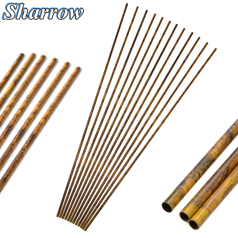 

30inches Camo Pure Carbon Arrows Shaft OD7.2mm ID6.2mm Spine250-600 DIY Arrow Bow and Arrow Hunting Shooting Archery