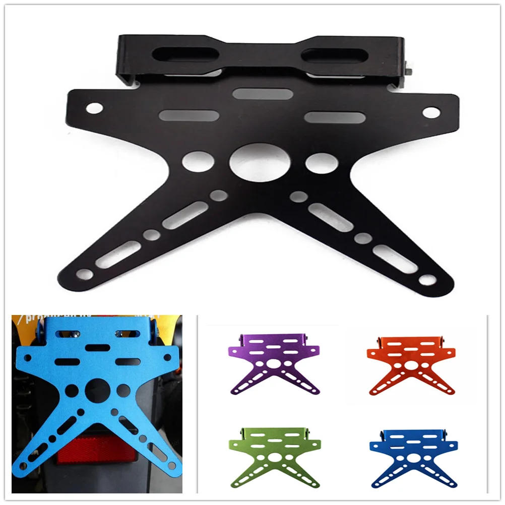 

Motorcycle License Holder Mount Bracket Registration Number Plate FOR YAMAHA YZF R15 XT660 X R Z TMAX 500 530 TMAX500 530