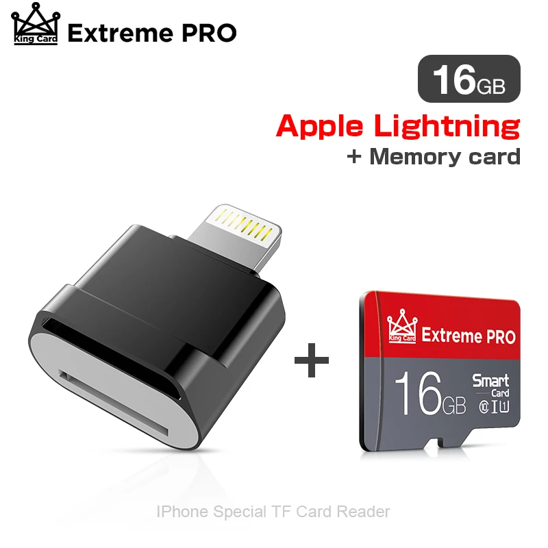 Super Mini USB Flash Drive Pendrive SD Card Reader For iPhone 6s/6Plus/7/7Plus/8/11/X Usb/Otg/Lightning  2 in 1 For iOS 13 multimedia card Memory Cards