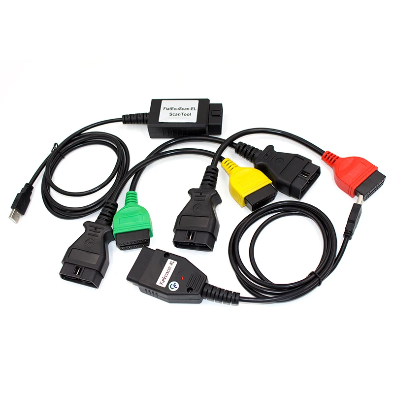 Высокое качество для fiatecuscan OBD2 разъем Диагностический кабель адаптеры для Fiat/Alfa Romeo/Lancia OBD сканер MultiECUScan