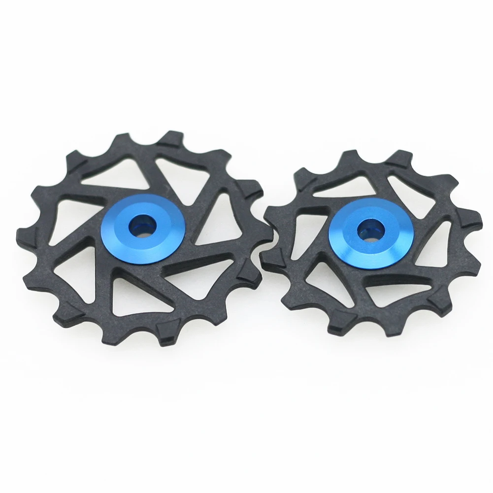 2pcs 12T 14T керамический переключатель шкив для Campagnolo Super Record/Chorus/Potenza BFE88 - Цвет: Синий