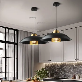 

LED Iron Modern Pendant Lamps Hanging Ceiling Lamps Light Fixture Nordic Hanging Lamps Bedroom Chandelier Kitchen Accessories