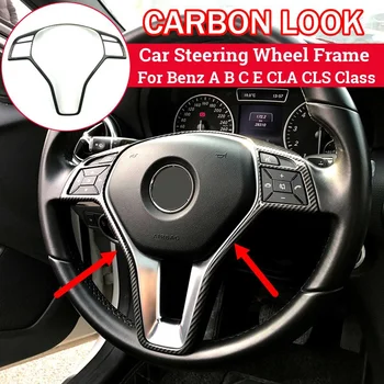 

Auto Steering Wheel Frame Trim Cover Car Steering For Benz A B C E CLA CLS Class 2012 2013 2014 W176 W204 W212 W117 W218 X156