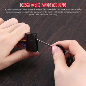 

39pcs Wire Terminal Removal Electrical Wiring Crimp Connector Practical