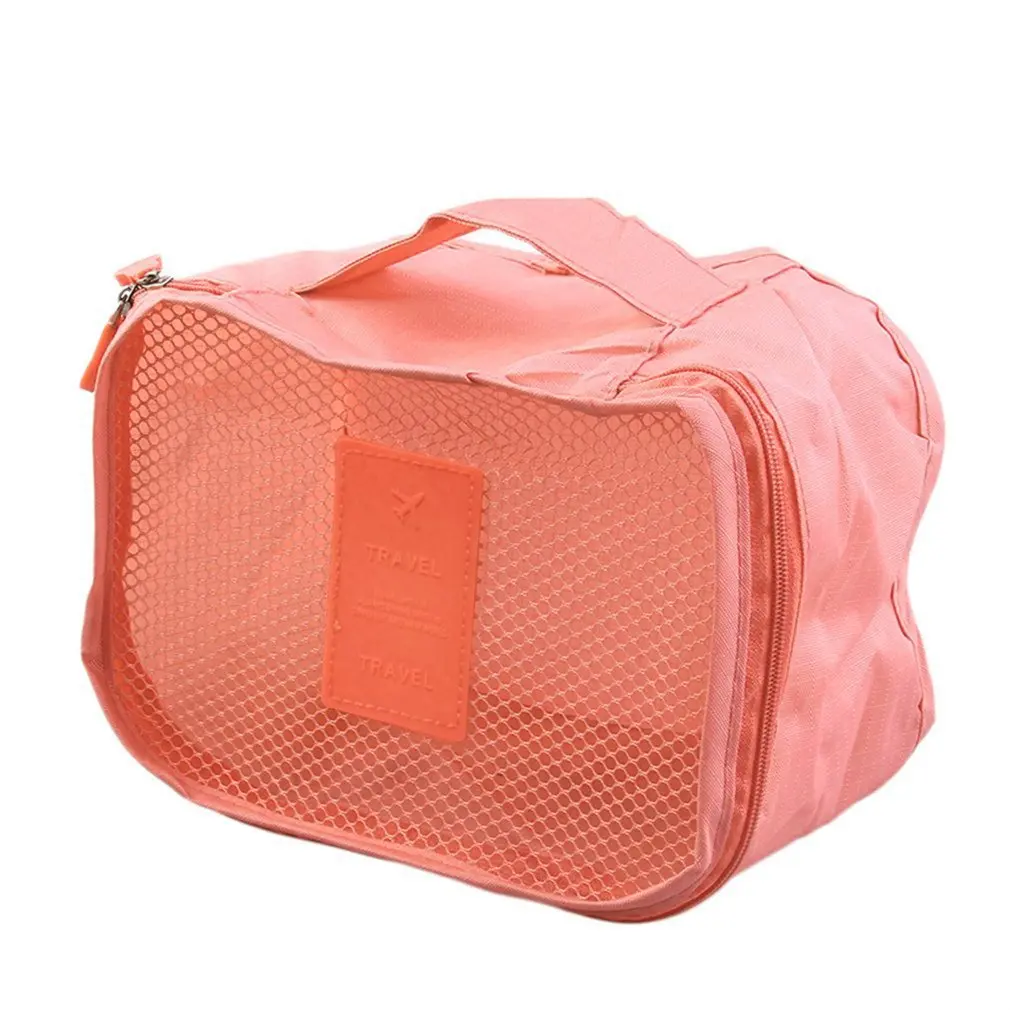 6 Pcs/set Nylon Packing Cubes Set Travel Bag Organizer Large Capacity Travel Bags Hand Luggage Clothing Sorting Bolsa De Viaje
