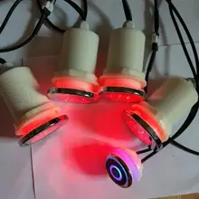 4 шт. muitc цвет RGB ванна водонепроницаемый светодиодный светильник с 1 шт. переключатель контроллер и 1 шт. адаптер 12 В DC 1A