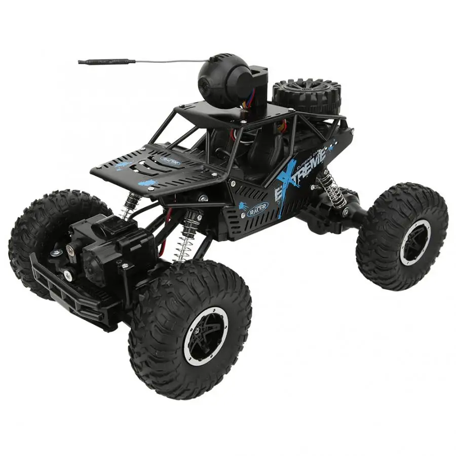 cheap 2.4G Alloy RC Crawler Car Electric High Speed Racing Car with Wifi Camera Rock Climbing Crawler Model Truck Toy Kids Boy Gift
