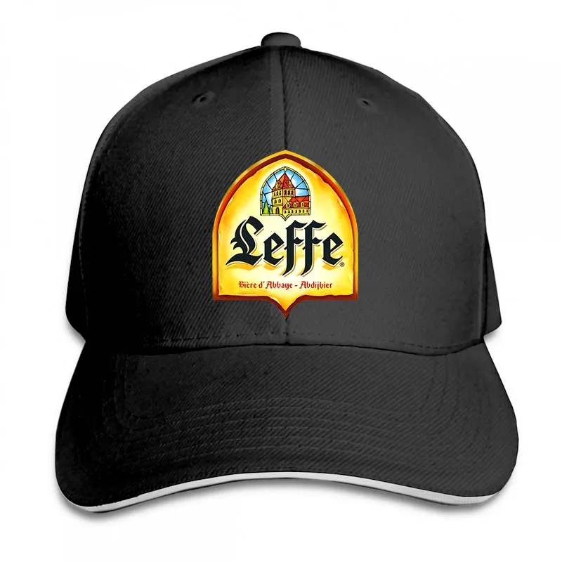Бейсбольная кепка с логотипом Bier Leffe Belgien для мужчин и женщин, модная Регулируемая Кепка - Цвет: 2-Black