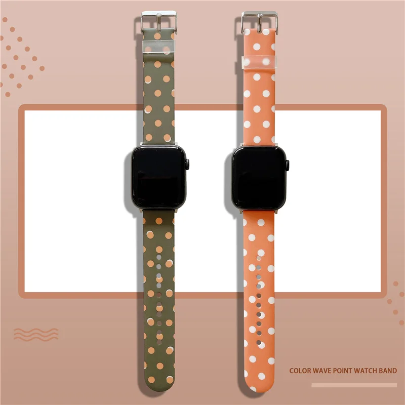 Cute Polka dot Watch Band for For Apple 