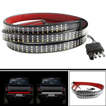 

60" 432 LED Truck Tailgate LED Strip Light Bar Reverse Brake Stop Turn Signal Light For Chevy Ford Dodge Pick Up Tail Lamp