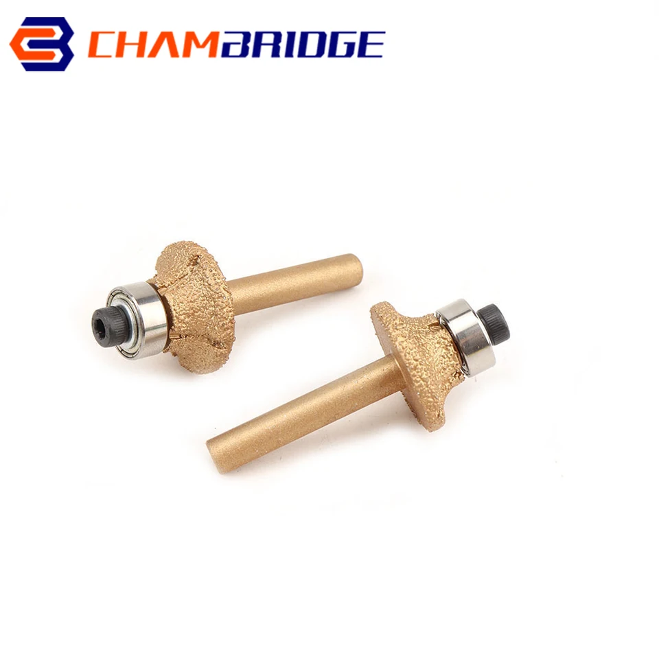 Vogueing Tool 6MM Shank Marble Grinding Edge Router Bit Brazed Diamond - View #12
