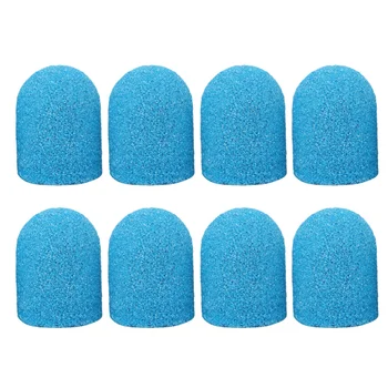 

10pcs Manicure Polisher Cover Colorful Useful Nail Care Tools Polisher Covers for Store (10x15 Random Color)