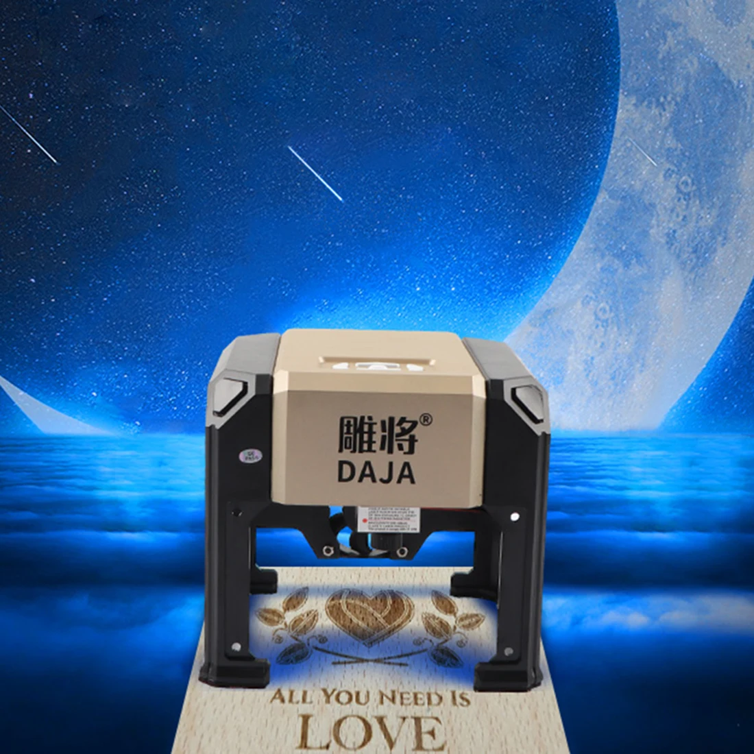 K5 3000 МВт DIY мини лазерный гравер Марка принтер лазерная гравировка машина образование Рождественский подарок на день рождения-вилка Великобритании/вилка США/вилка ЕС