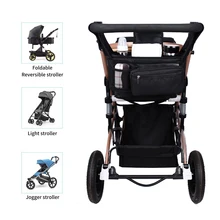 

Stroller Accessories Baby Stroller Organizer Bag Cartoon Big Capacity Waterproof Bebe Carriage Bag for Prams Baby Accessories