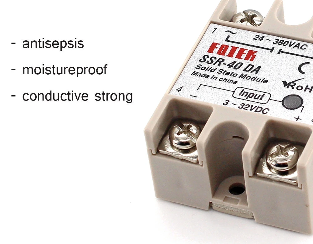 CA, alta qualidade, 3-32V, SSR-60DA, SSR-80DA, SSR-100DA,