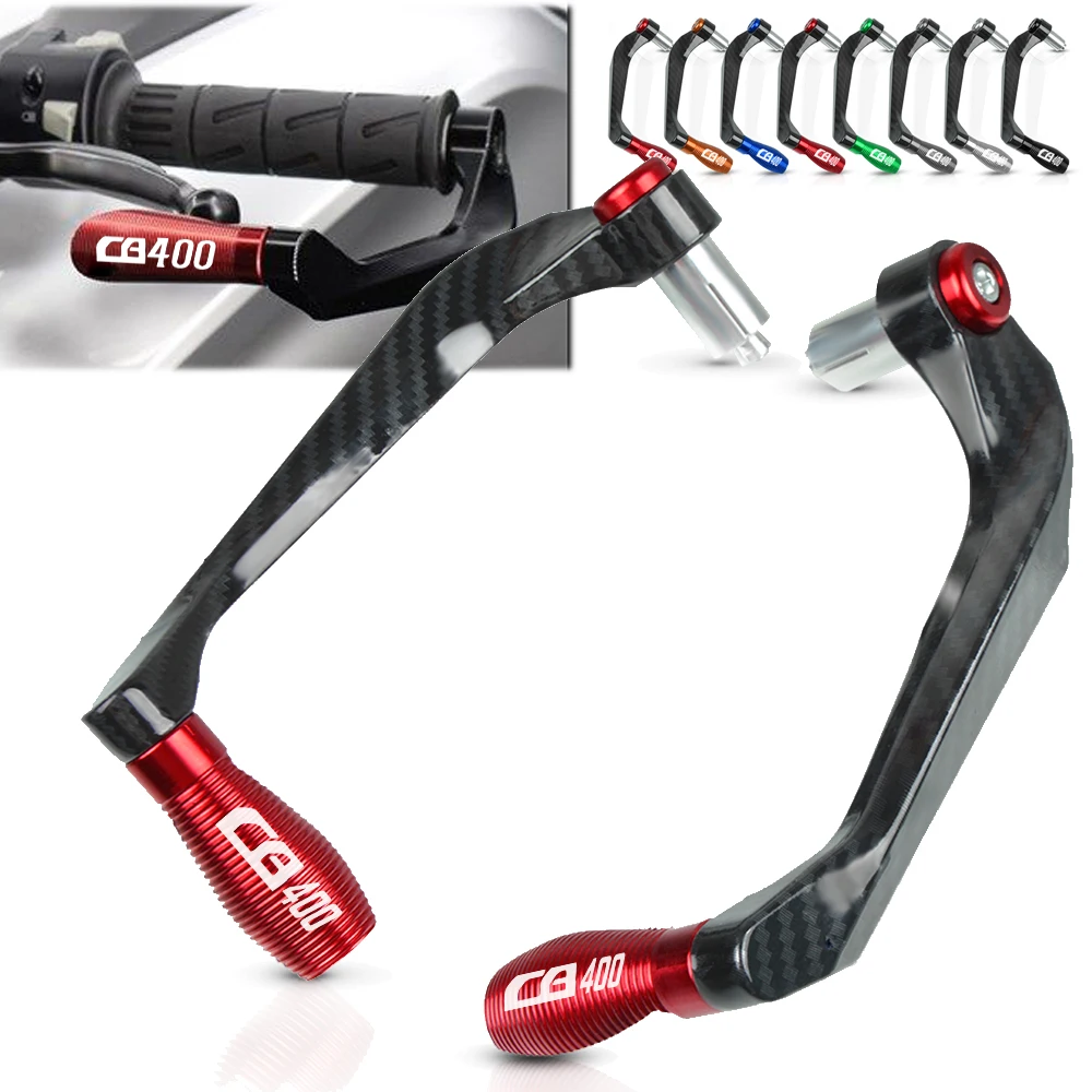 

Motorcycle 7/8" 22mm Handlebar Grip Guard Brake Clutch Levers Guard Protector For Honda CB400SF CB400SS CBR400F CB400 CB 400 919