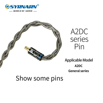 

504 Core Pro Upgraded Silver Plated Copper Cable 2.5/3.5/4.4MM With A2DC/2pin/QDC TFZ Connector For KZ ZS10 ZSX BLON BL03 C10