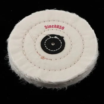 

5inch 50 Layer Cotton Cloth Buffing Wheel Pad Polishing Jewelry Accessories For Polishing Metal,brass, Aluminum Bronze