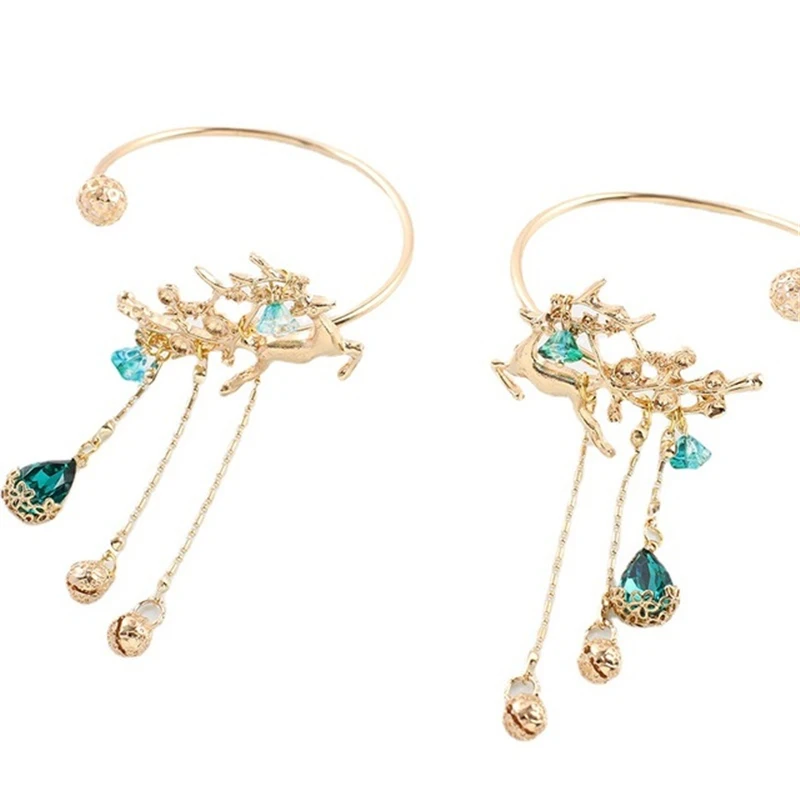 

Lucky God Deer Bracelet Vintage Hanfu Open Animal Bracelet Women's Gift Jewelry Wholesale