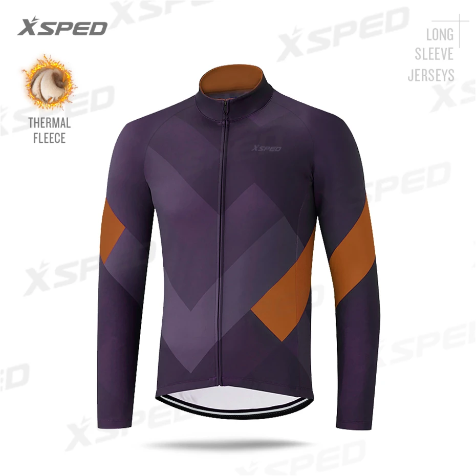 Cycling Jerseys Зимняя одежда для велоспорта NW, Мужская одежда для велоспорта, комплект из Джерси с длинным рукавом, форма MTB, теплая флисовая куртка для верховой езды, Ropa Ciclismo - Цвет: Cycling Jerseys