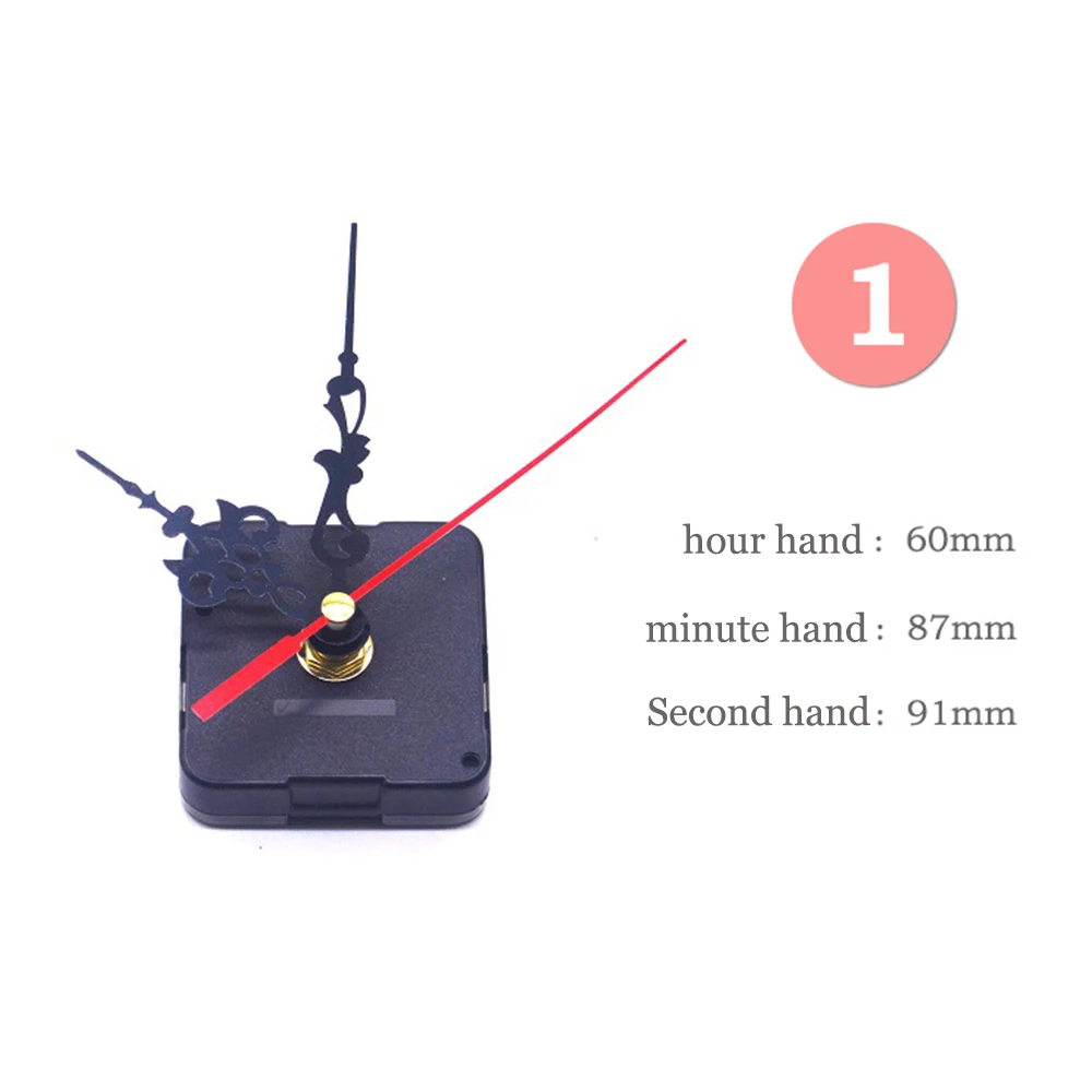 DIY Wall Clock Movement Hanging Quartz Watch Silent Clock Mechanism repair Movement Wall Clock Mechanism Parts with needles Hot