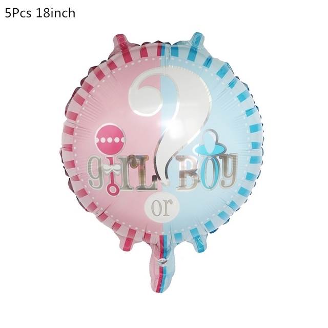 Reveal Disposable Tableware Set Baby Shower Boy Or Girl Plate Napkin Tablecloth Gender Reveal Party Decorations Supplies