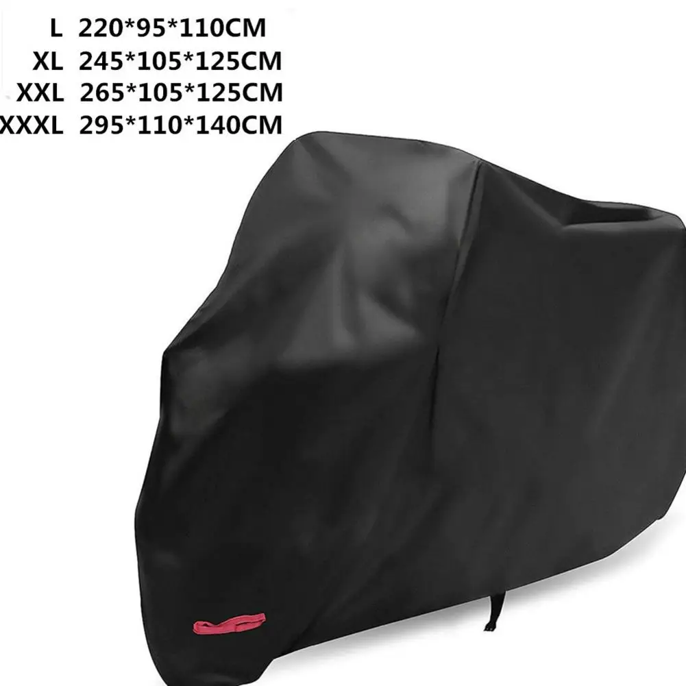 

Motorcycle Covers Waterproof UV Protective Tear Proof Motorbike Cover With Safety Cloth Lock Holes Design 4Sizes