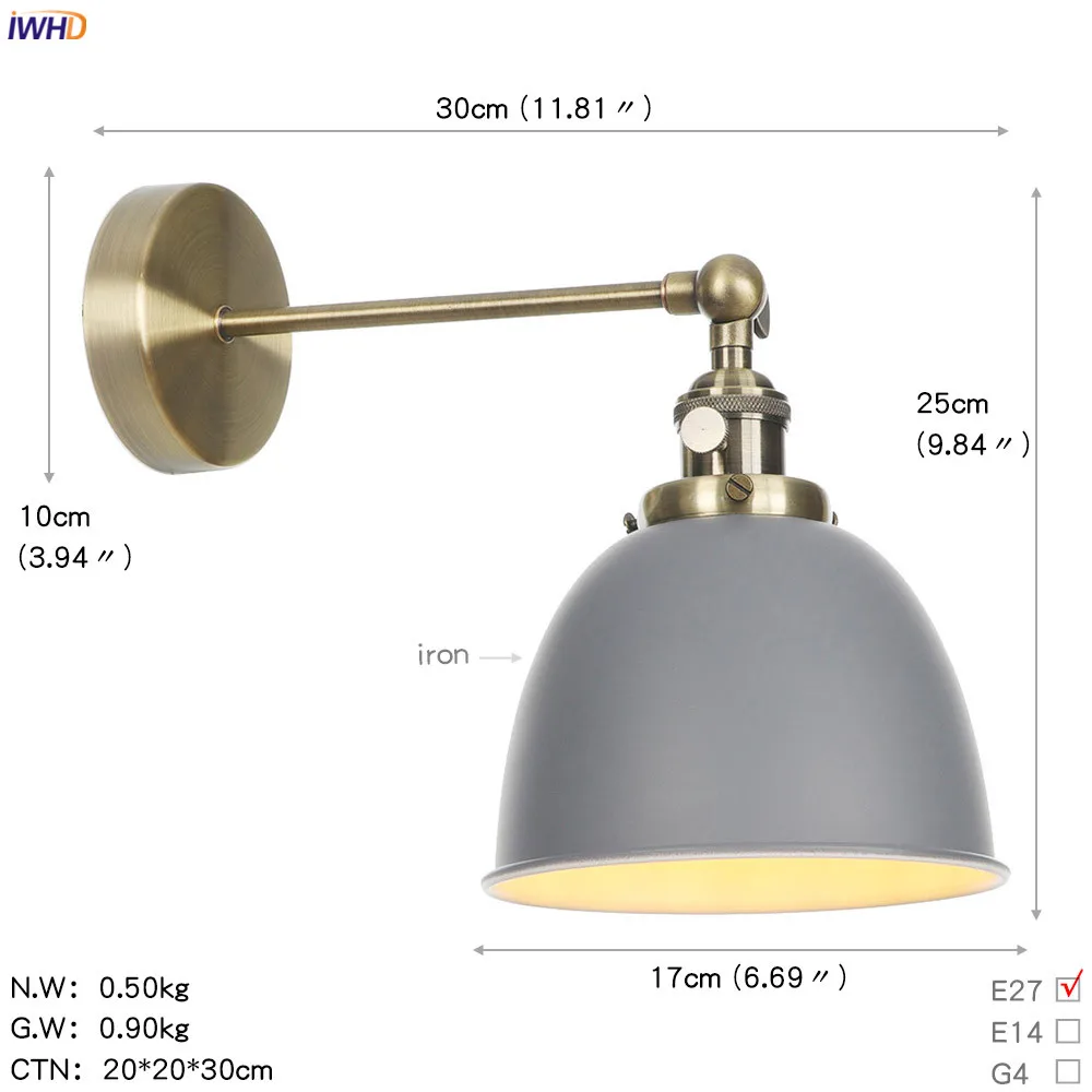B0103灰色 尺寸图英文版