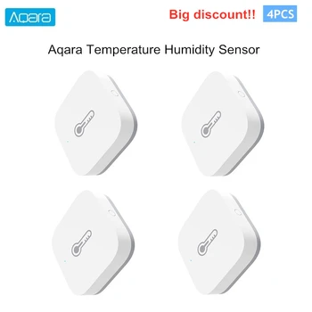 

Original Aqara Temperature Humidity Sensor Air Pressure Mijia Smart Remote Control ZigBee Wireless Connection Home Device