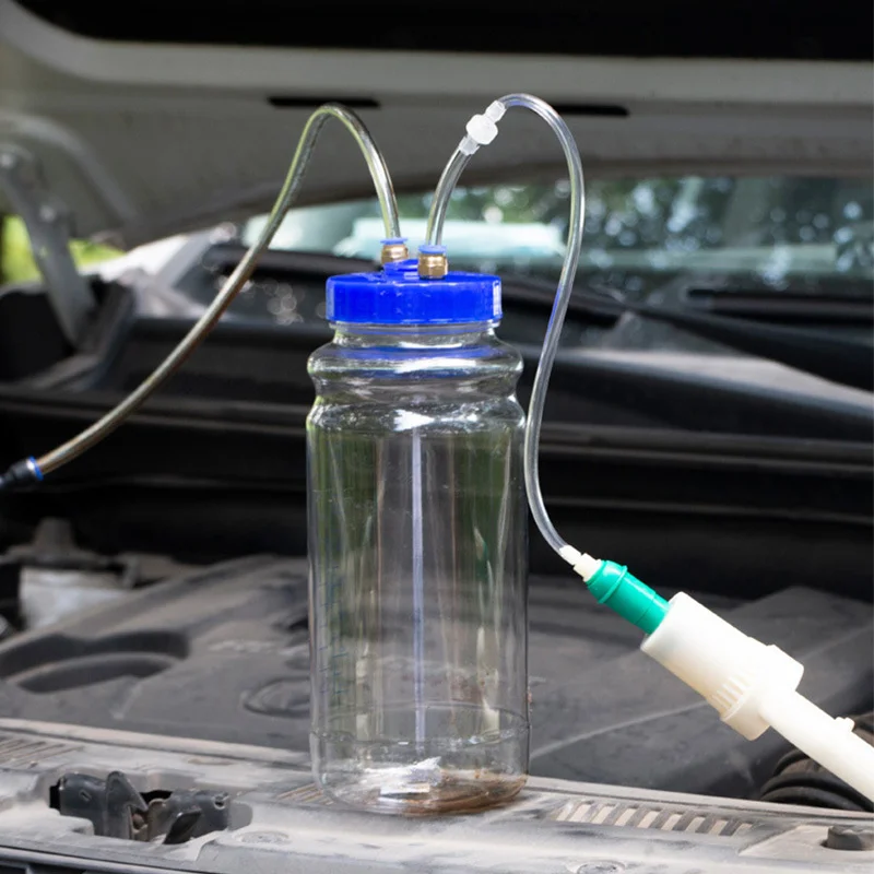 EAFC 2L car oil change artifact manual hand pump engine vacuum suction suitable for fuel water diesel gasoline vacuum suction oil transfer pump oil extractor pump oil pump