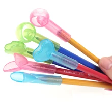 3 шт./лот, колпачок для карандашей, милый удлинитель, безопасные ручки для карандашей для детей, почерк, студенческий карандаш, Топпер, офисные школьные принадлежности
